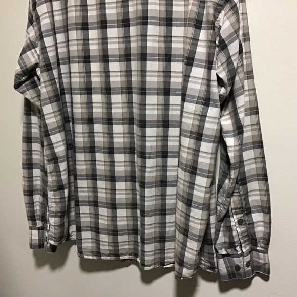 Columbia Plaid Shirt Button Up 2XTall - Picture 4 of 6